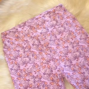 LulaRoe Pastel Bird Printed Leggings-#1538